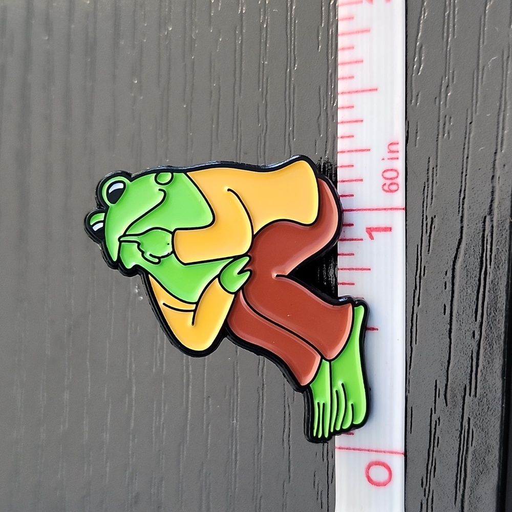 Frog and Toad Enamel Pin Set - Picture 4 of 5